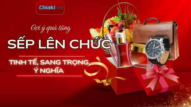 Quà Tặng Sếp Nam: 30 Ý Tưởng Sang Trọng, Đẳng Cấp Thể Hiện Sự Tinh Tế