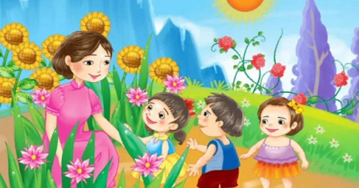 Cô Giáo Mầm Non Tận Tụy Chăm Sóc Các Em Bé, Biểu Tượng Cho Lòng Tri Ân Sâu Sắc Ngày Nhà Giáo Việt Nam 20 11