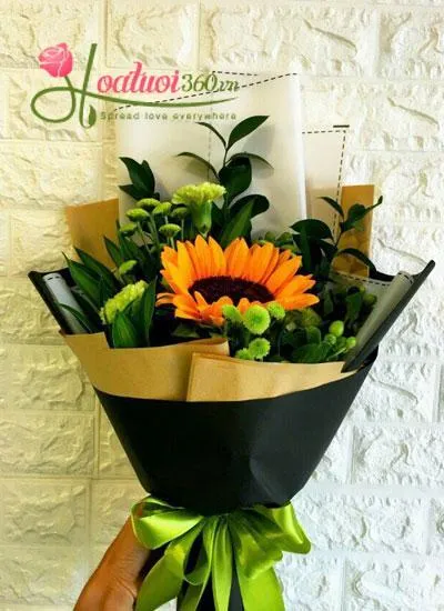 Lời chúc hoa Hướng Dương sẽ mang đến người nhận thật nhiều niềm vui