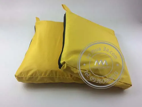 Áo mưa cánh dơi chất liệu dù cao cấp in logo công ty, giải pháp quà tặng áo mưa quảng cáo hiệu quả