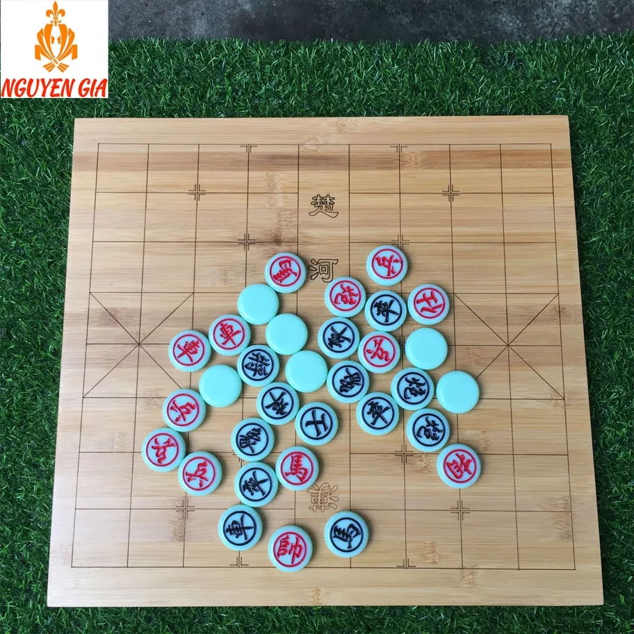 Bộ cờ tướng bằng gỗ, vật phẩm giải trí cho quán cà phê, lời chúc khai trương độc đáo