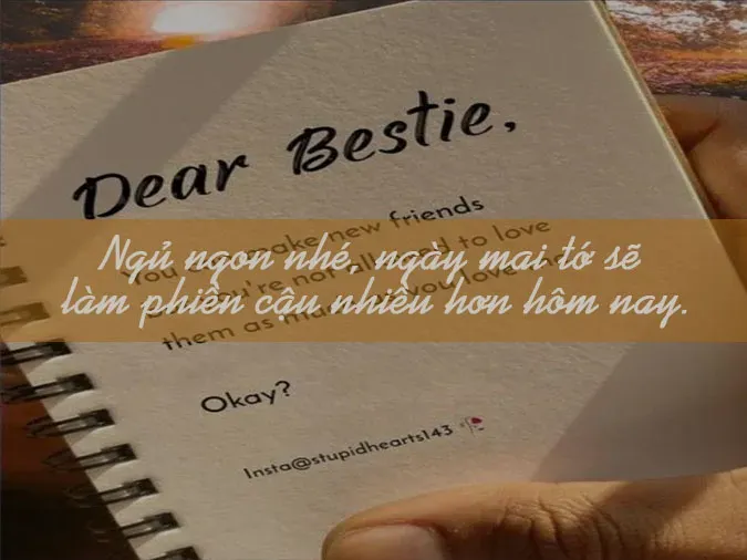 các lời chúc ngủ ngon ý nghĩa giúp bạn bè có giấc mơ đẹp