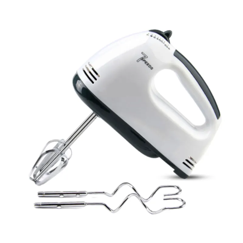 Máy đánh trứng cầm tay GODWELL 7 tốc độ, quà tặng dụng cụ làm bếp