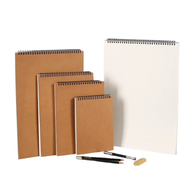 Sổ tay vẽ Sketchbook bìa Kraft, quà tặng cho mẹ đam mê hội họa