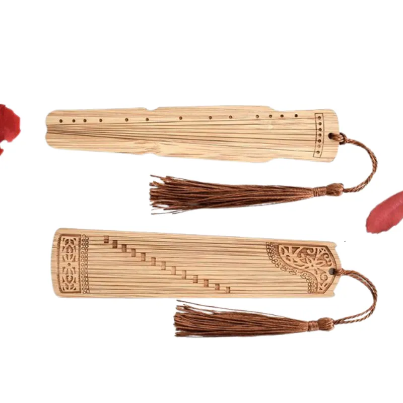 Bookmark gỗ nhạc cụ truyền thống, quà tặng cho mẹ thích đọc sách