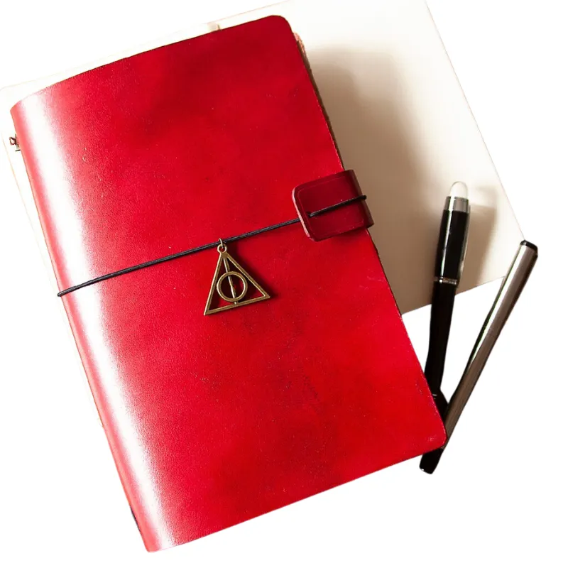 Sổ tay Journal Traveller's Da, quà tặng cho mẹ thích viết lách
