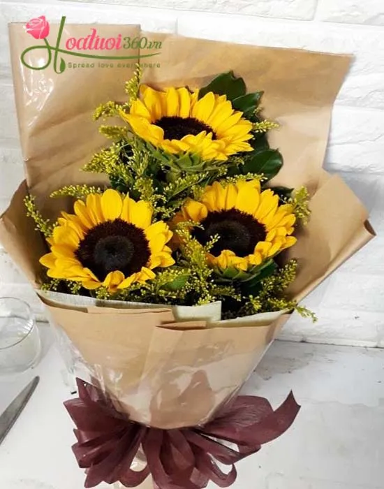 Hoa Hướng Dương là biểu tượng của tình bạn chân thành