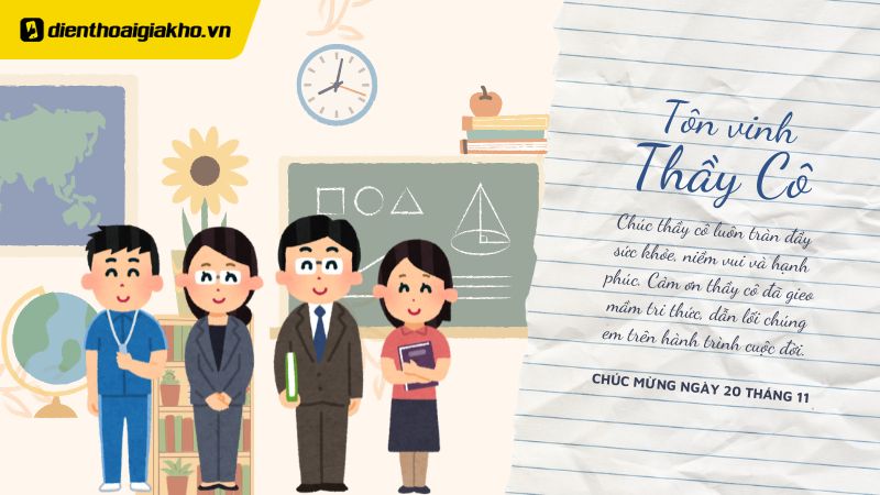 lời chúc cô giáo mầm non 20 10: 100+ Mẫu Lời Tri Ân Chân Thành, Ý Nghĩa Nhất