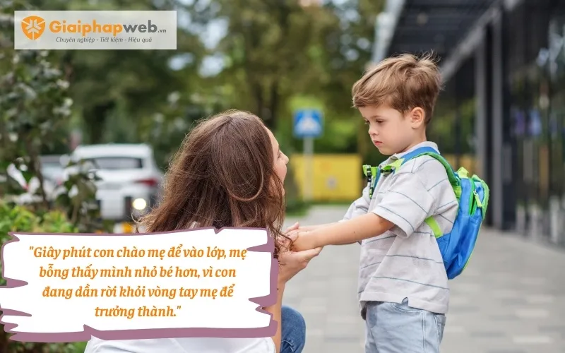 cảm xúc bồi hồi của mẹ trong ngày con vào lớp 1, lưu giữ kỷ niệm đẹp