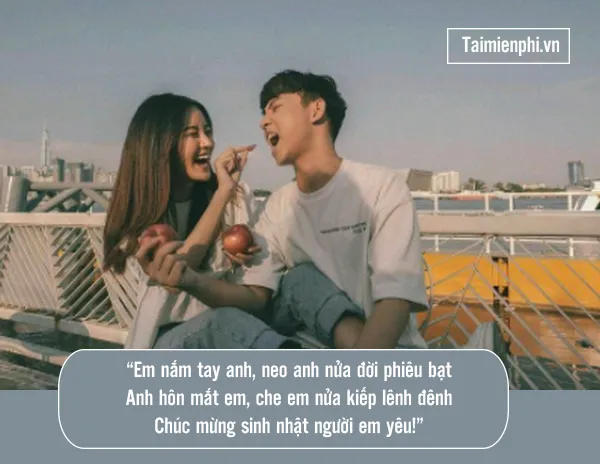 Gợi ý cách viết lời chúc sinh nhật hay cho người yêu con trai lên thiệp hoặc quà tặng