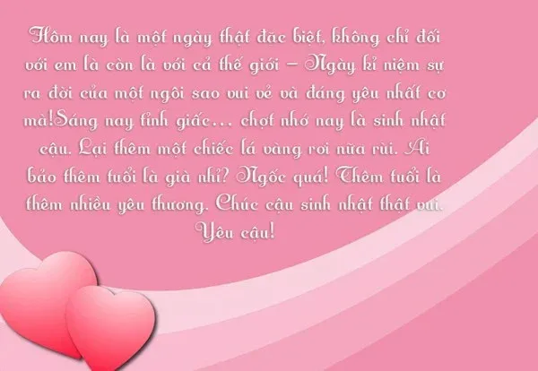 những lời chúc sinh nhật người yêu hay nhất lãng mạn cho bạn gái kèm bó hoa hồng