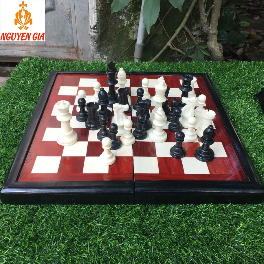 Bộ cờ vua chất lượng cao, tăng trải nghiệm khách hàng, thể hiện lời chúc khai trương quán cà phê tinh tế