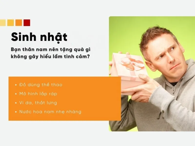 Nên tránh các món quà dễ gây hiểu lầm tình cảm không đáng có khi tặng quà sinh nhật cho bạn thân là con trai