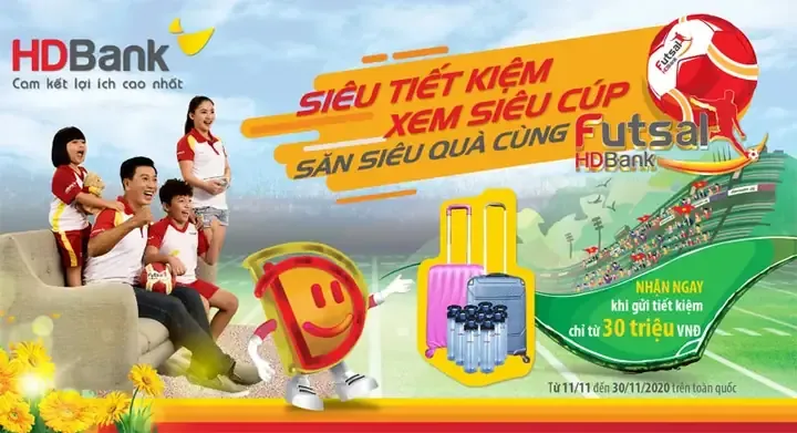 Quy trình đăng ký gửi tiết kiệm và nhận ưu đãi quà tặng tại HDBank