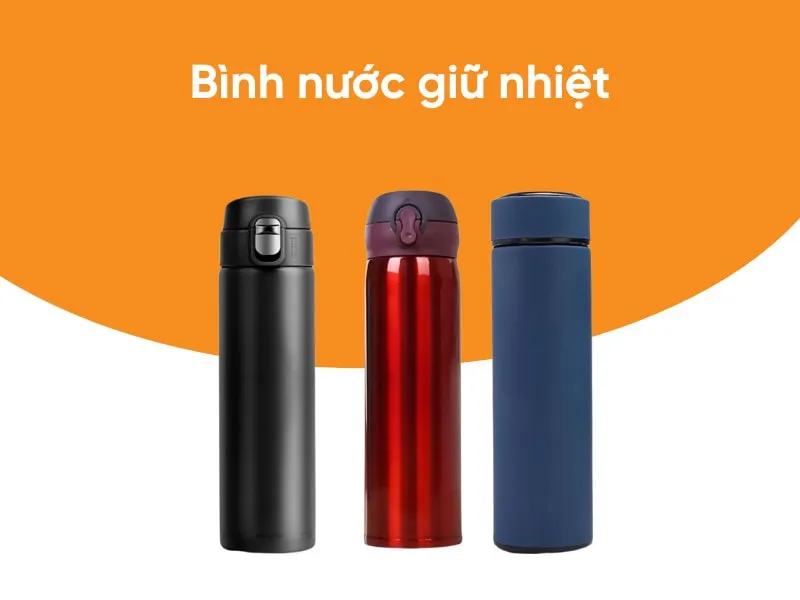 Bình nước giữ nhiệt, món quà thiết thực giúp bạn thân nam luôn nhớ đến bạn
