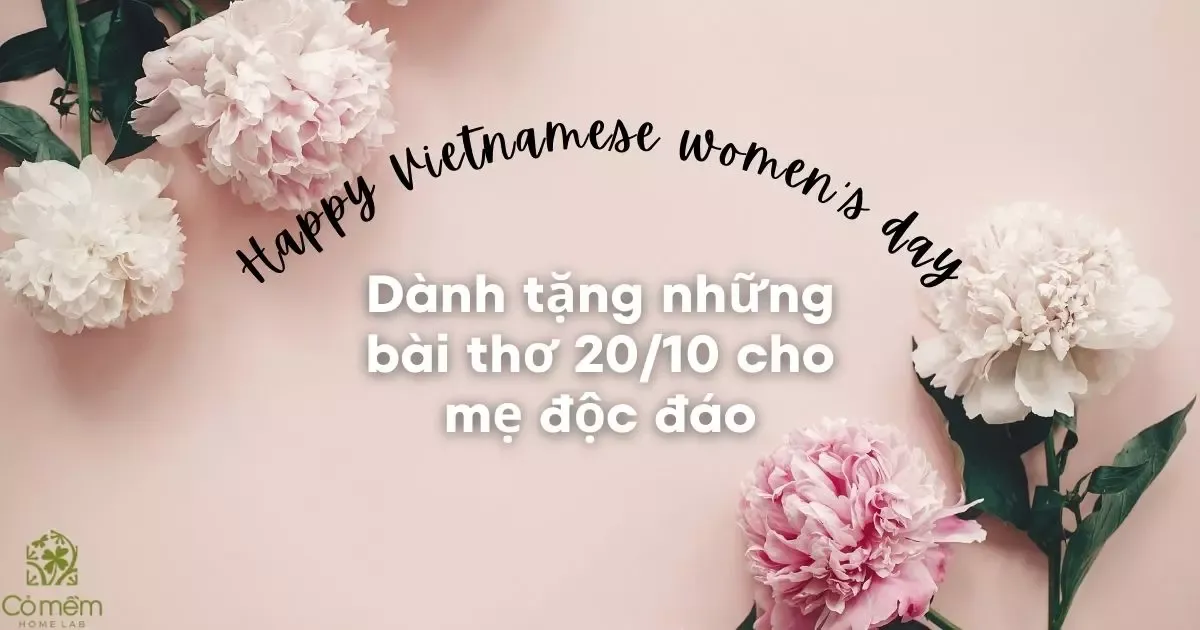 lời chúc 20/10 cho mẹ