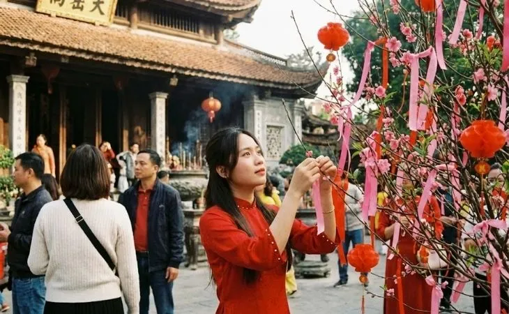 Stt đi chùa cầu duyên