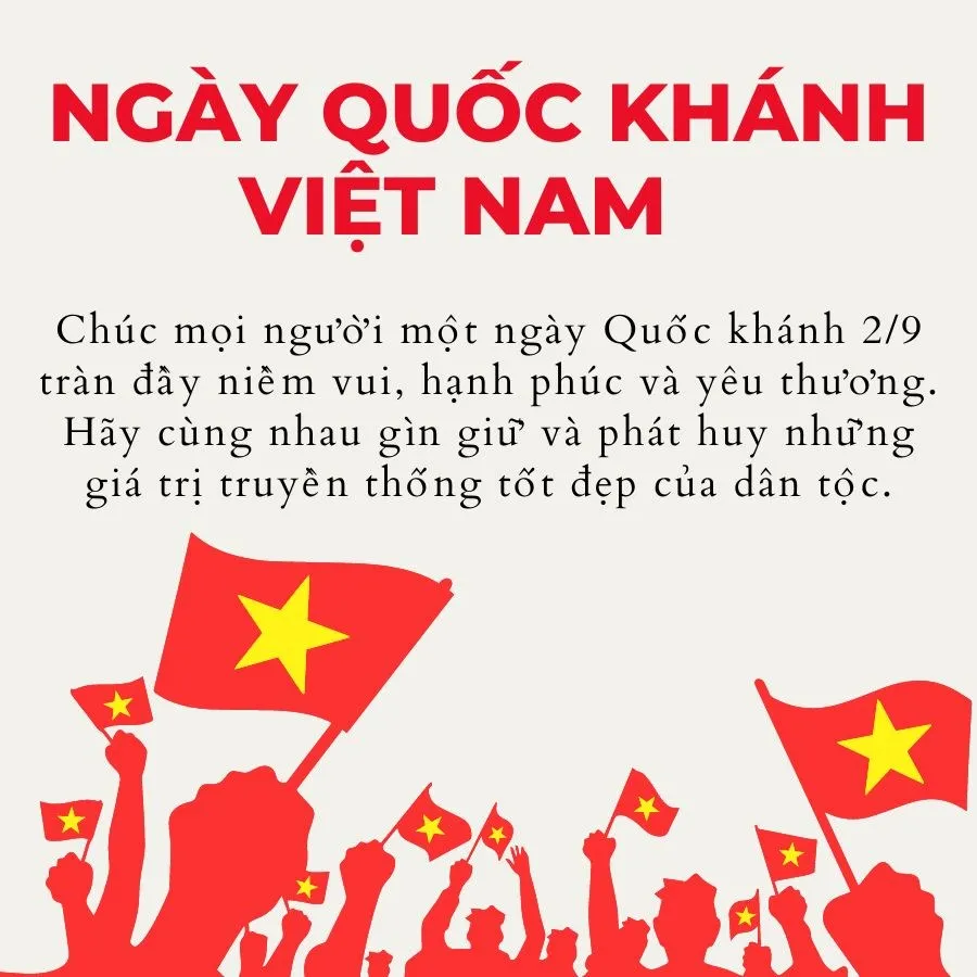 Người dân nô nức đón chào ngày lễ Quốc khánh 2/9 với cờ hoa rực rỡ