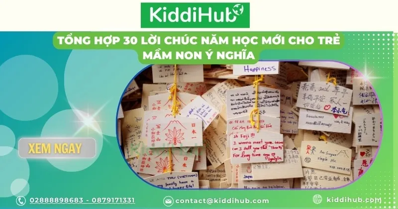 Tổng hợp các lời chúc và bài thơ hay cho bé mầm non tựu trường