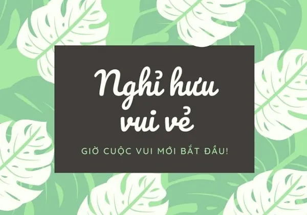 Những lời chúc chia tay đồng nghiệp nghỉ hưu ý nghĩa