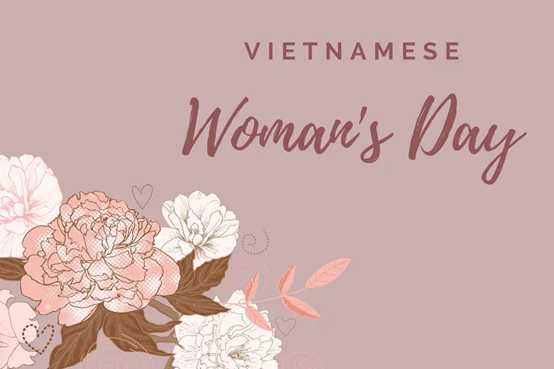 Hình ảnh tượng trưng cho sự tươi mới và rạng rỡ của phái đẹp trong ngày lễ 20/10