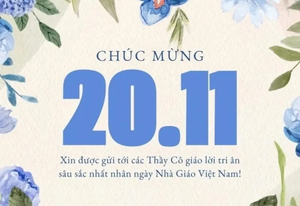 Lời chúc 20/11 dành cho thầy cô giáo chủ nhiệm sâu sắc, ý nghĩa