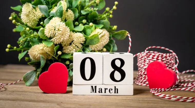 Banner chúc mừng ngày Quốc tế Phụ nữ 8/3 rạng rỡ với sắc hoa