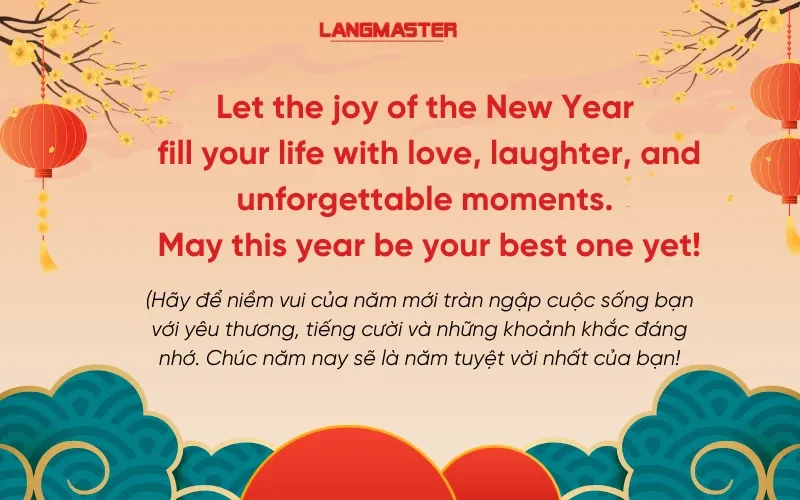 Gửi gắm yêu thương qua lời chúc tết tiếng anh ý nghĩa cho tất cả mọi người