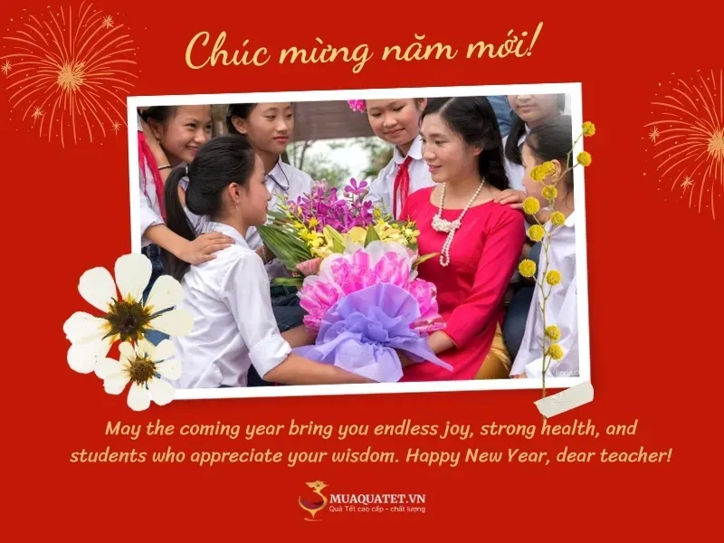 Lời chúc Tết bằng tiếng Anh mang đến sự mới mẻ và hiện đại cho văn hóa chúc Tết thầy cô