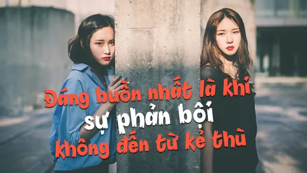 Sự phản bội từ bạn bè là một vết thương sâu sắc nhưng mang lại bài học quý giá