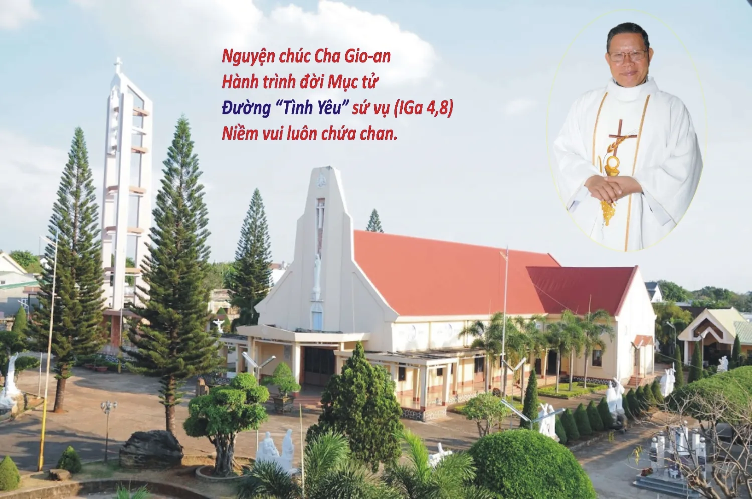 LỜI CHÚC MỪNG BỔN MẠNG CHA QUẢN XỨ