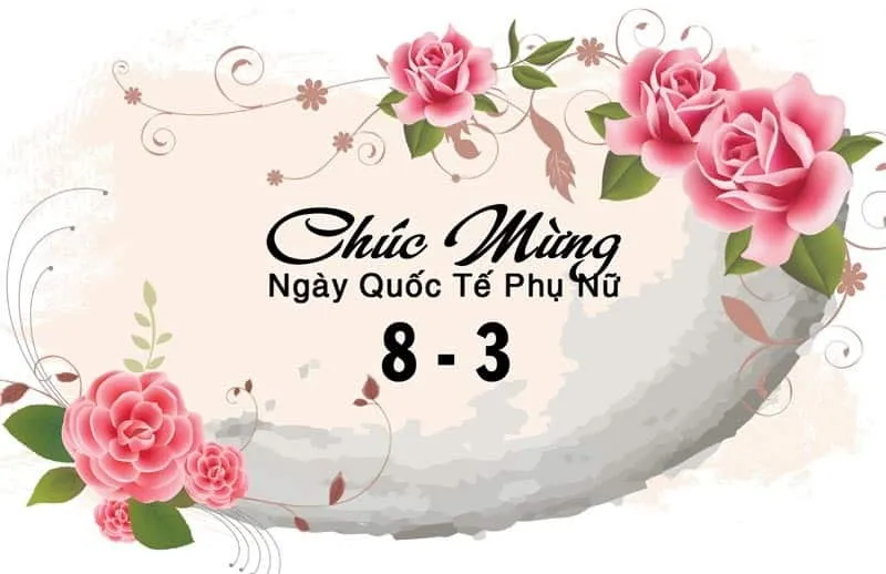 Ảnh đẹp chúc mừng ngày 8 tháng 3 gửi người mới quen