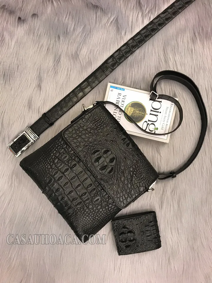 Phụ kiện da cá sấu cao cấp là lựa chọn quà tặng đẳng cấp dành cho sếp nam