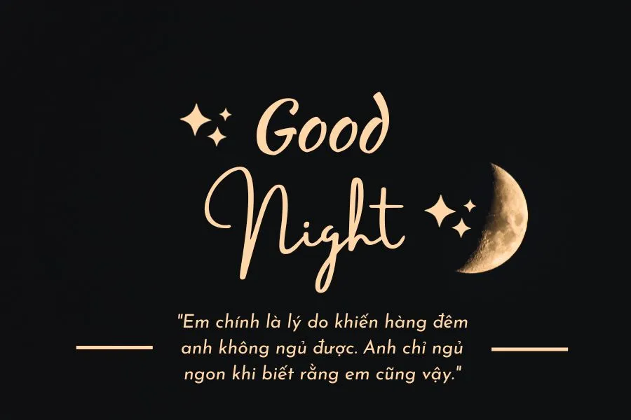 Cách chúc ngủ ngon thả thính siêu dính cho crush giúp bạn ghi điểm tuyệt đối