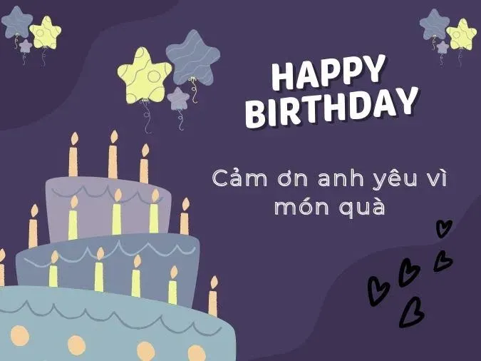 Gợi ý những cap cảm ơn sinh nhật đầy chân thành và ý nghĩa nhất 4