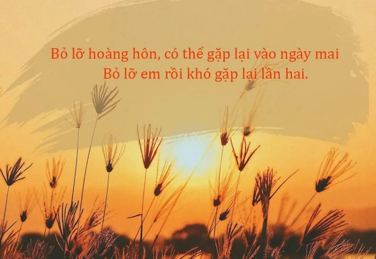 Hoàng hôn buồn là chủ đề yêu thích của những tâm hồn đang chịu nhiều tổn thương
