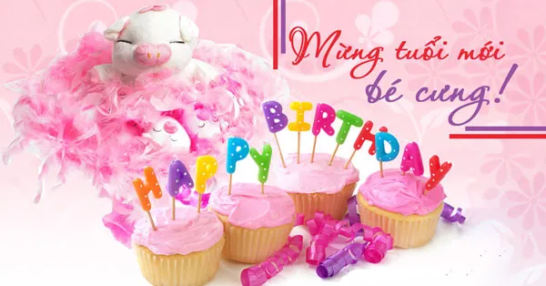 Lời chúc sinh nhật cho con gái mang vẻ đẹp của sự dịu dàng