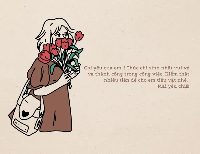 Lời chúc mừng sinh nhật chị gái đầy vui nhộn và ý nghĩa giúp gắn kết tình cảm gia đình