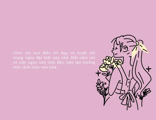 Gửi tặng lời chúc ngắn gọn súc tích giúp chị gái cảm thấy ấm áp trong ngày sinh nhật