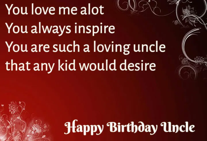 Lời chúc sinh nhật chú mang đến niềm tin vào một năm mới thành công