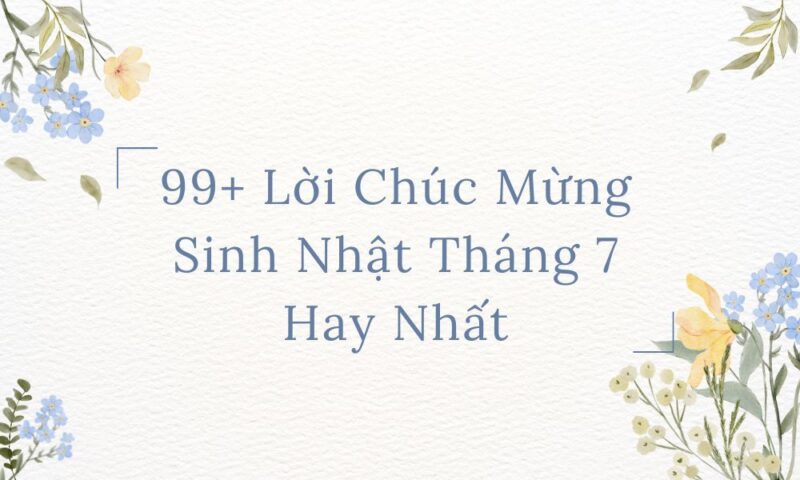 100+ Lời chúc mừng sinh nhật crush hay và ấn tượng nhất giúp bạn thoát ế