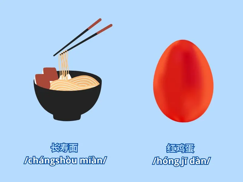 Nét đẹp văn hóa truyền thống trong ngày sinh nhật của người Trung Quốc