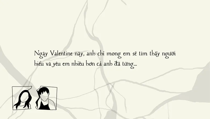 Lời chúc Valentine cho người yêu cũ là nữ