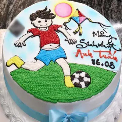 Gợi ý mẫu bánh kem chúc mừng sinh nhật con trai tròn 18 tuổi thật ấn tượng