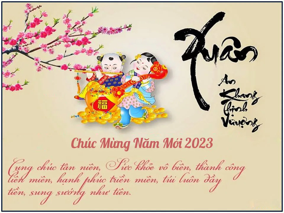 Lời chúc sếp năm mới 2023 mang thông điệp về sự thịnh vượng và phát triển bền vững