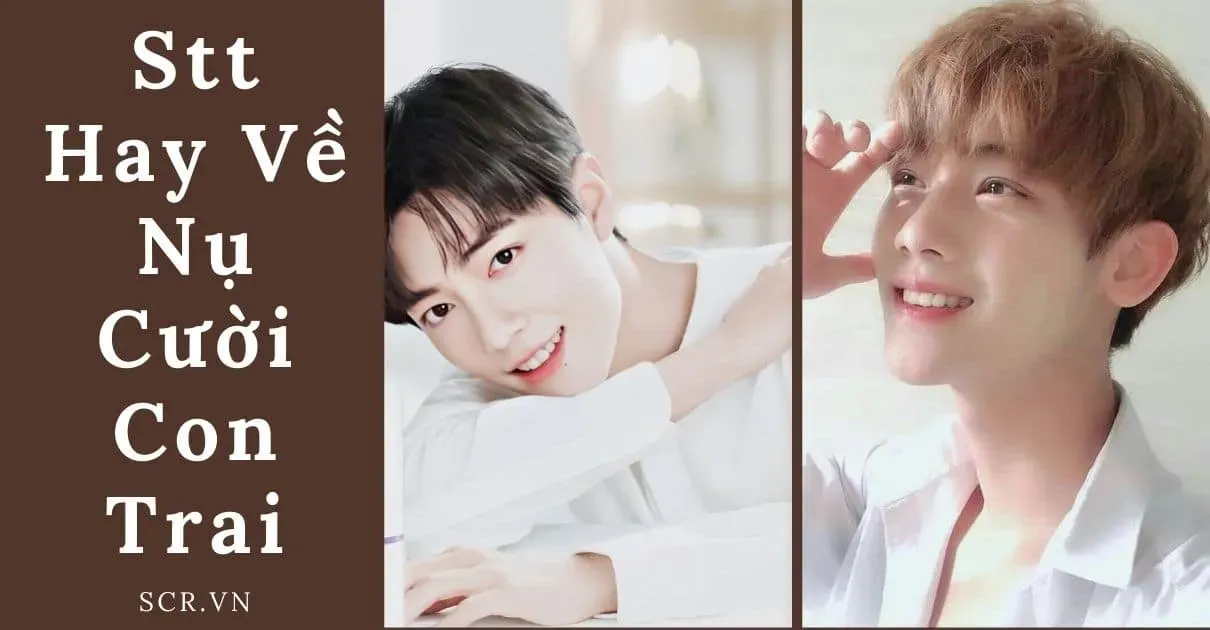 Hình ảnh nụ cười con trai, biểu tượng cho sự lạc quan sau nỗi buồn