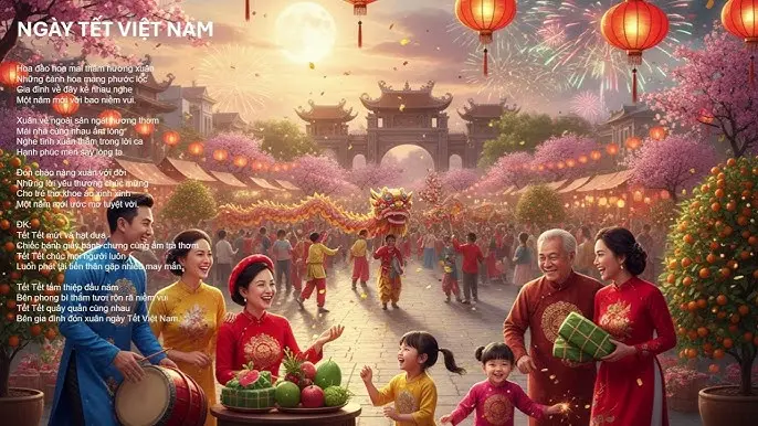 Lời Bài Hát Bé Chúc Xuân: Giai Điệu Rộn Ràng Đón Tết Yêu Thương