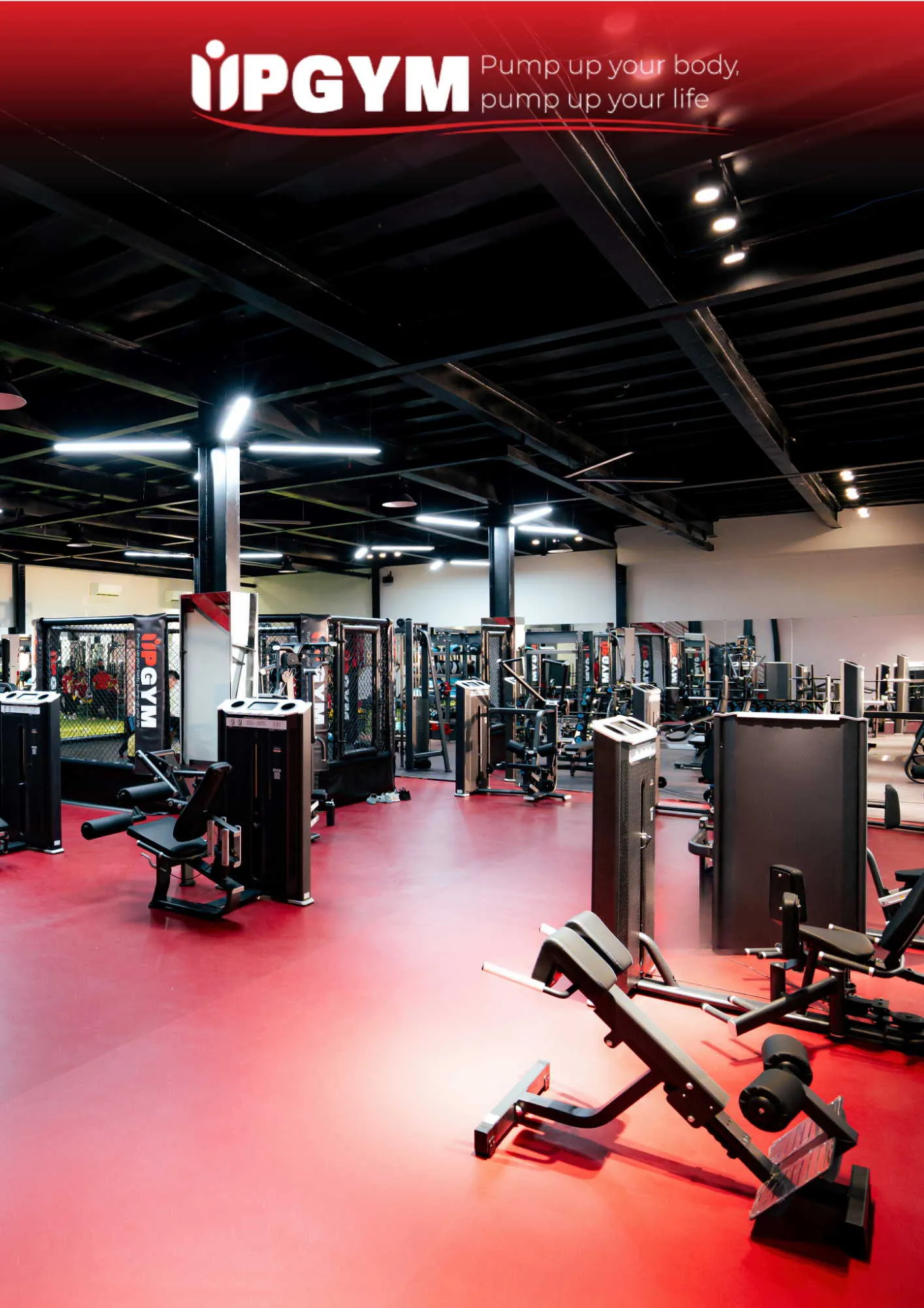 Không gian tập luyện rộng rãi giúp giải tỏa căng thẳng hiệu quả