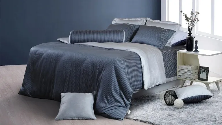 Bộ chăn ga gối nệm giúp nâng cao chất lượng giấc ngủ, đồng thời trang trí phòng ngủ thêm tinh tế