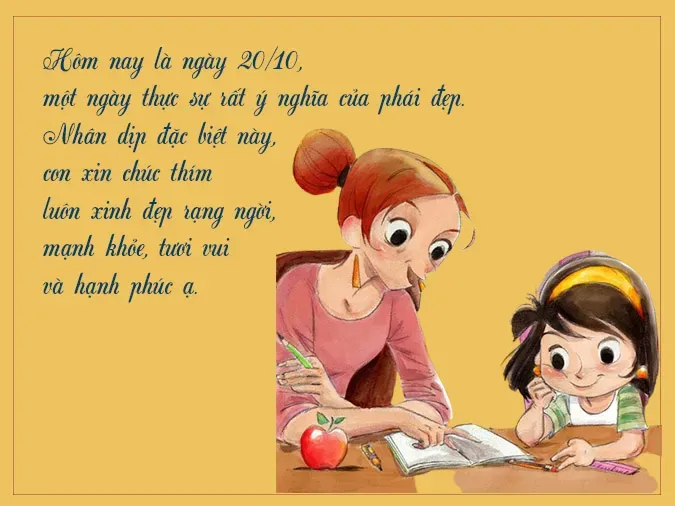Quà tặng và hoa là những thứ không thể thiếu để minh họa cho tình cảm ngày 20/10